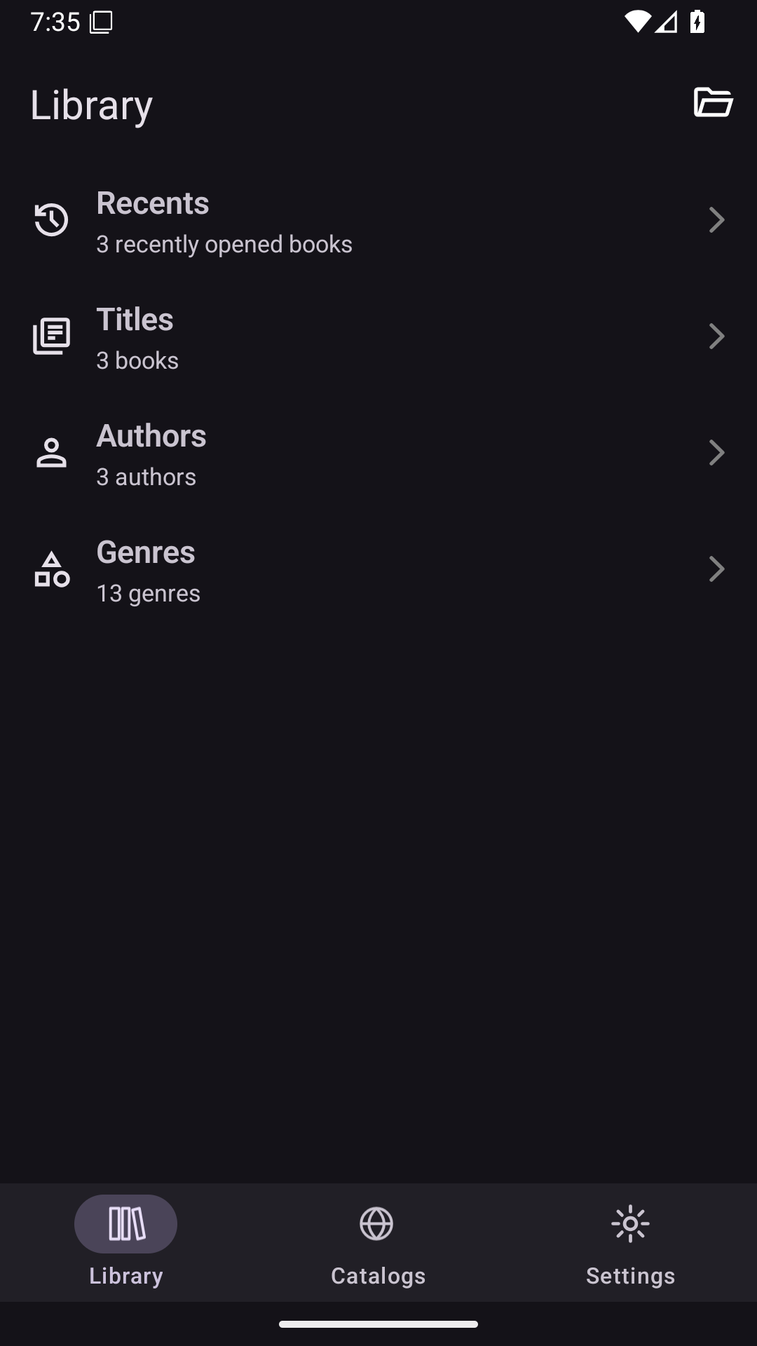 Library, Android Android