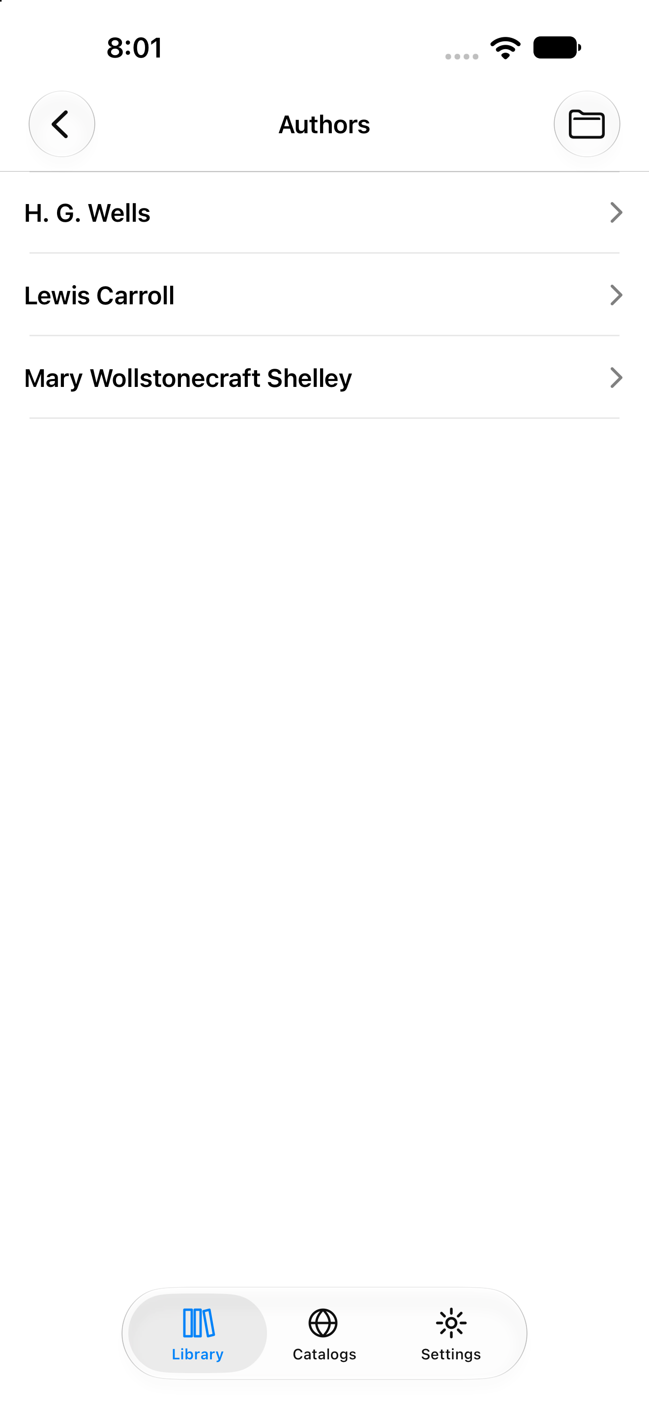 Library Authors, iOS UIKit