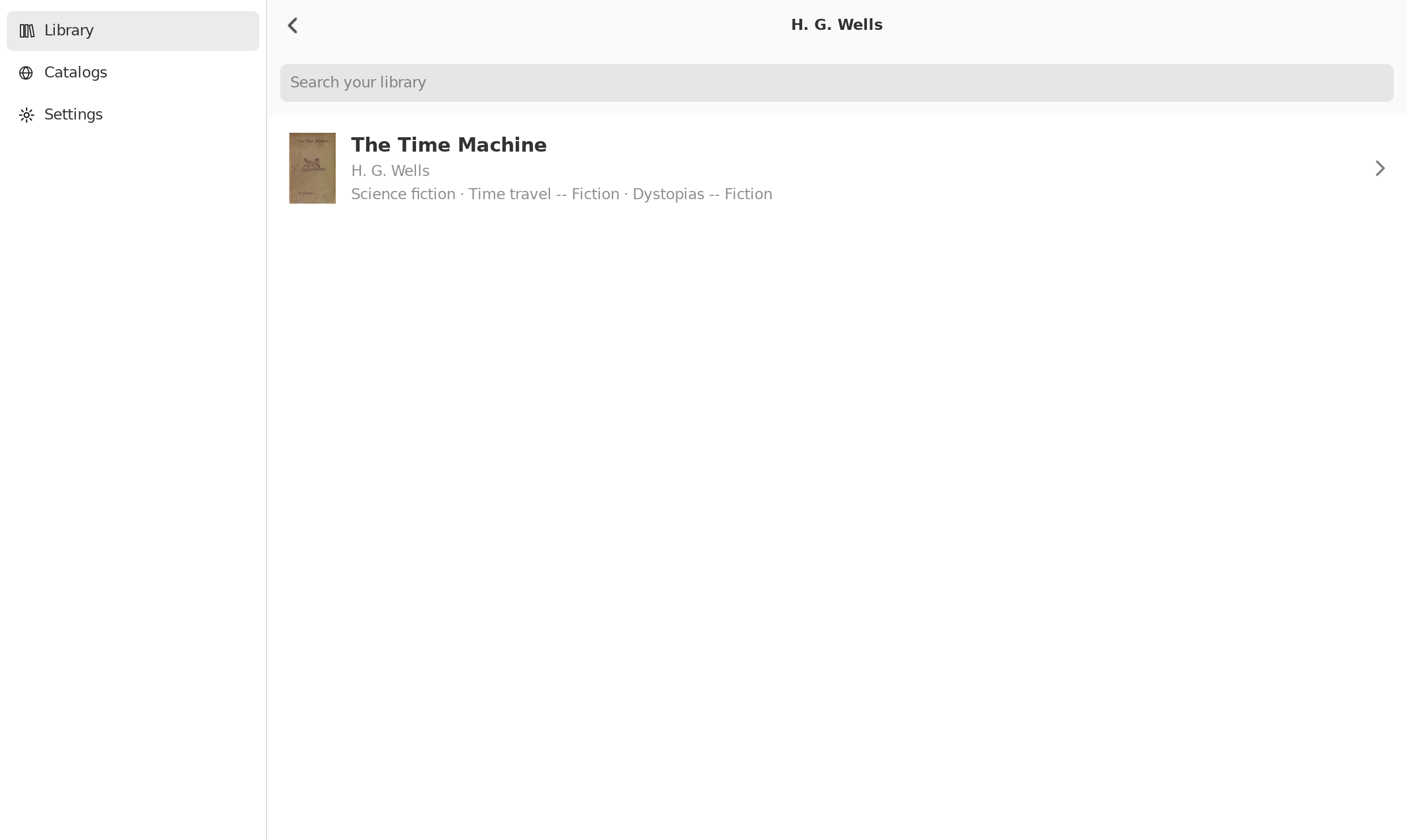 Library Author Books, Linux GTK 4