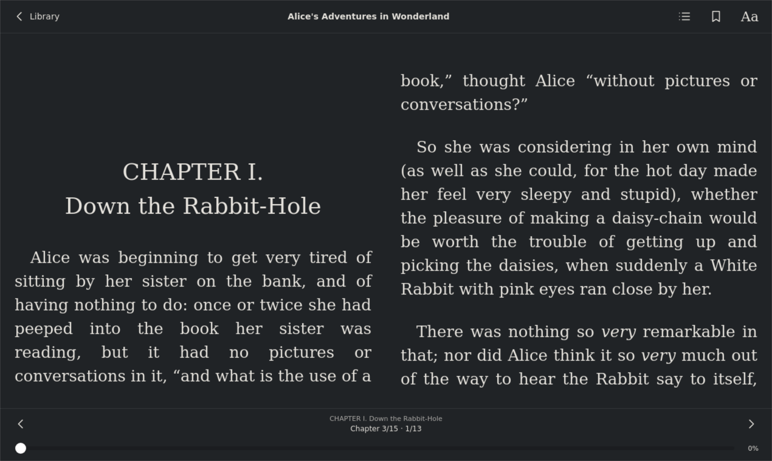 Night, Linux GTK 4
