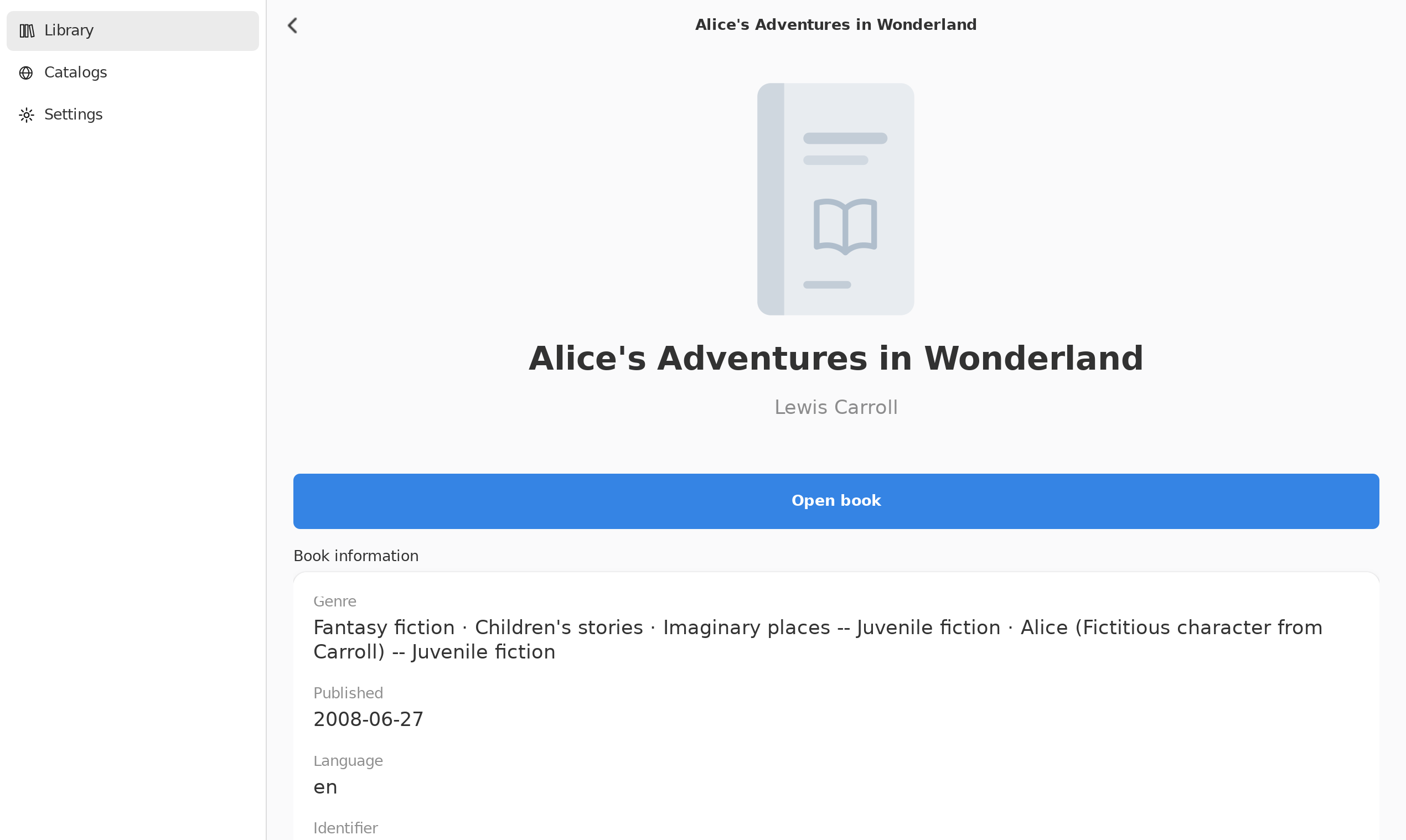 Persistence Chapter Search, Linux GTK 4