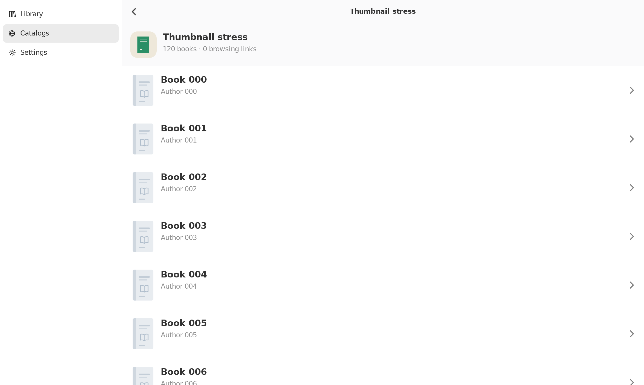 Thumbnails Loading, Linux GTK 4