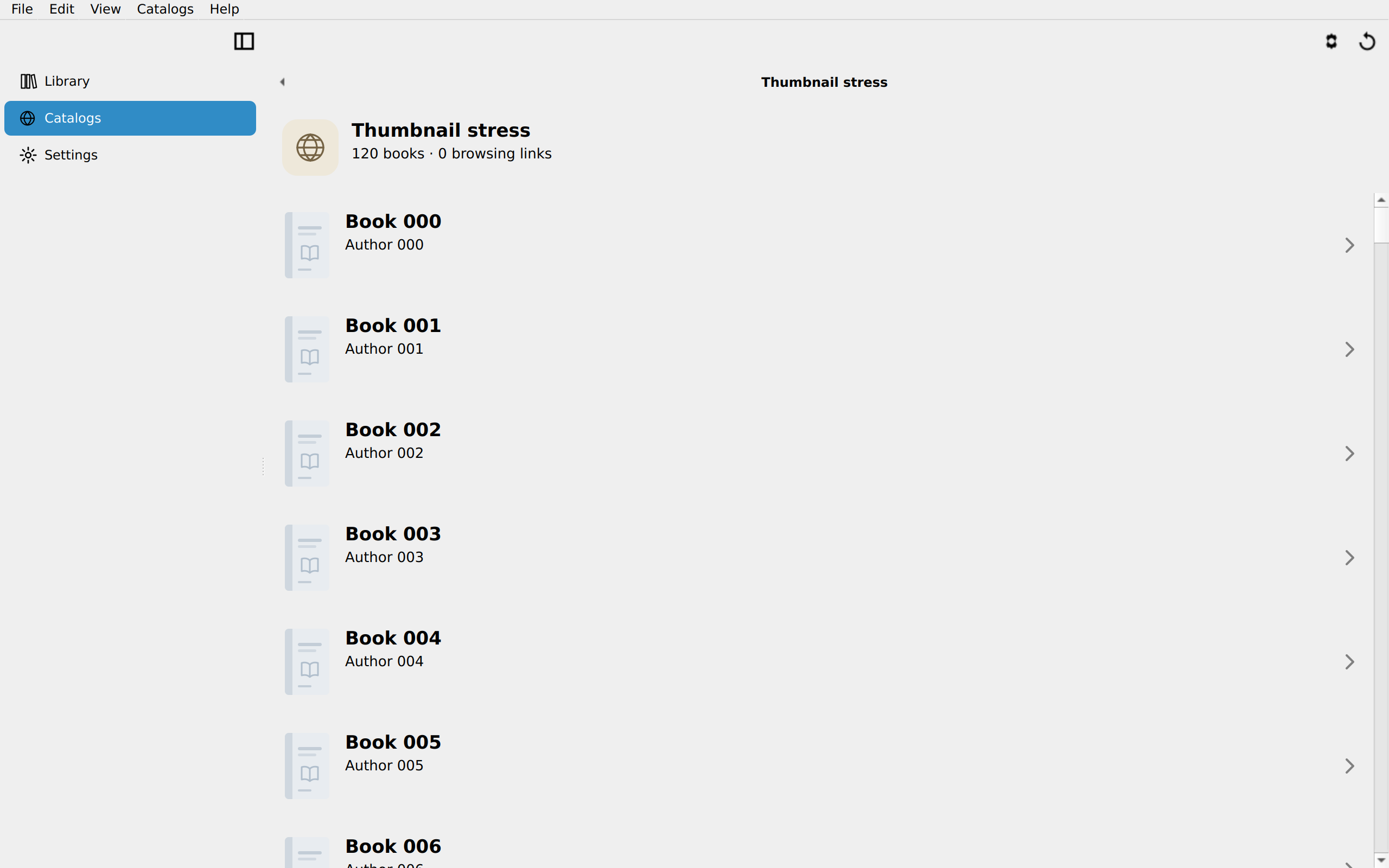 Thumbnails Loading, Linux Qt 6