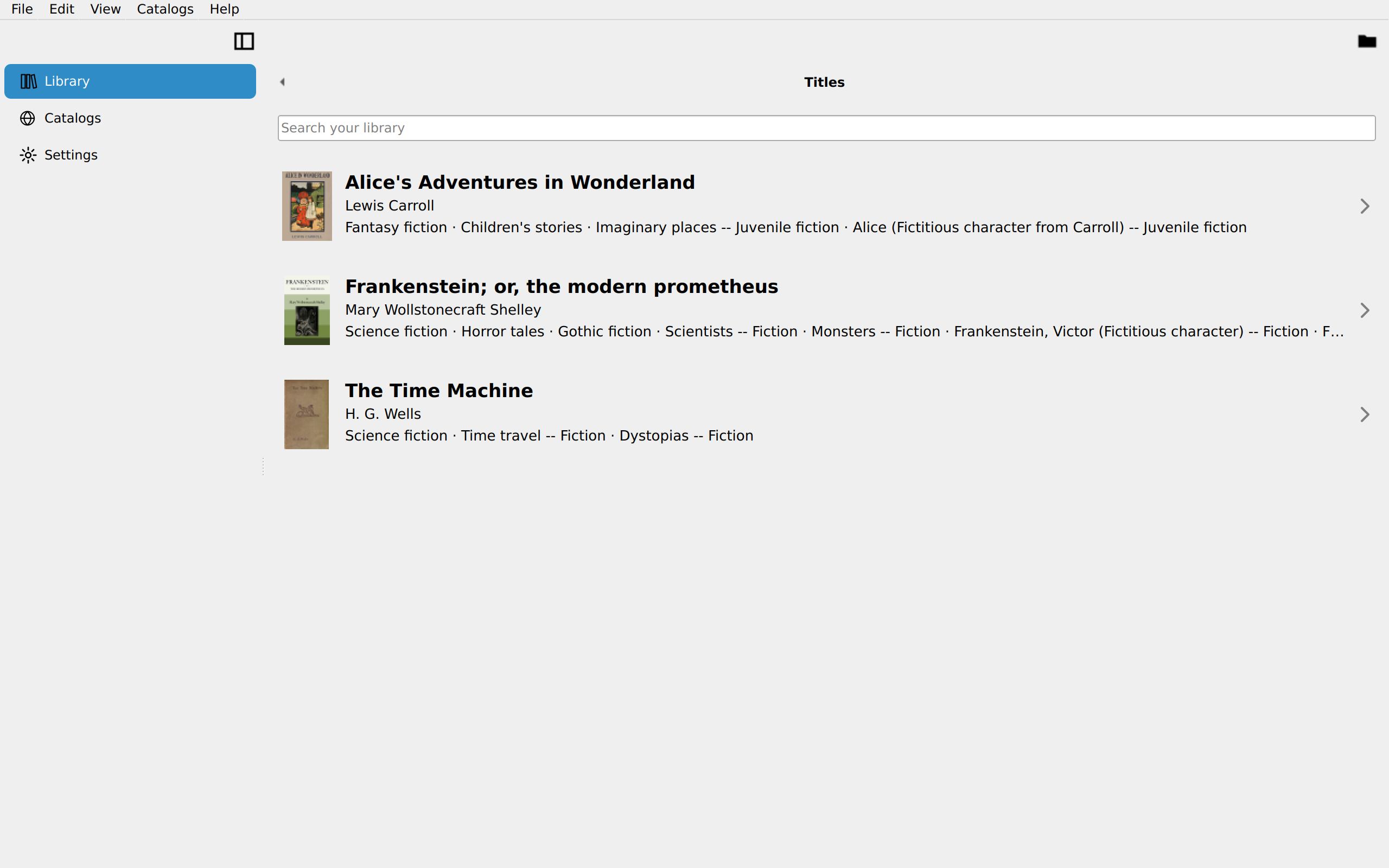 Library, Linux Qt 6