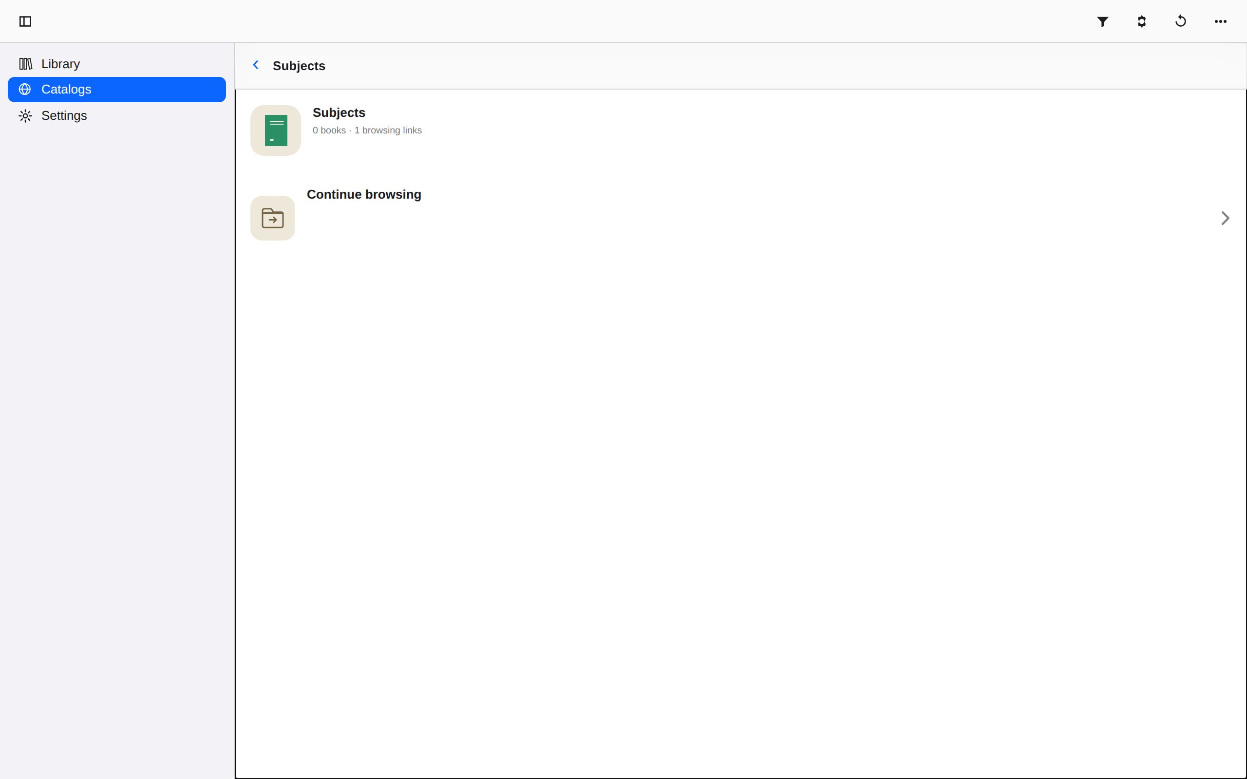 Catalog Discovery, Web Web DOM
