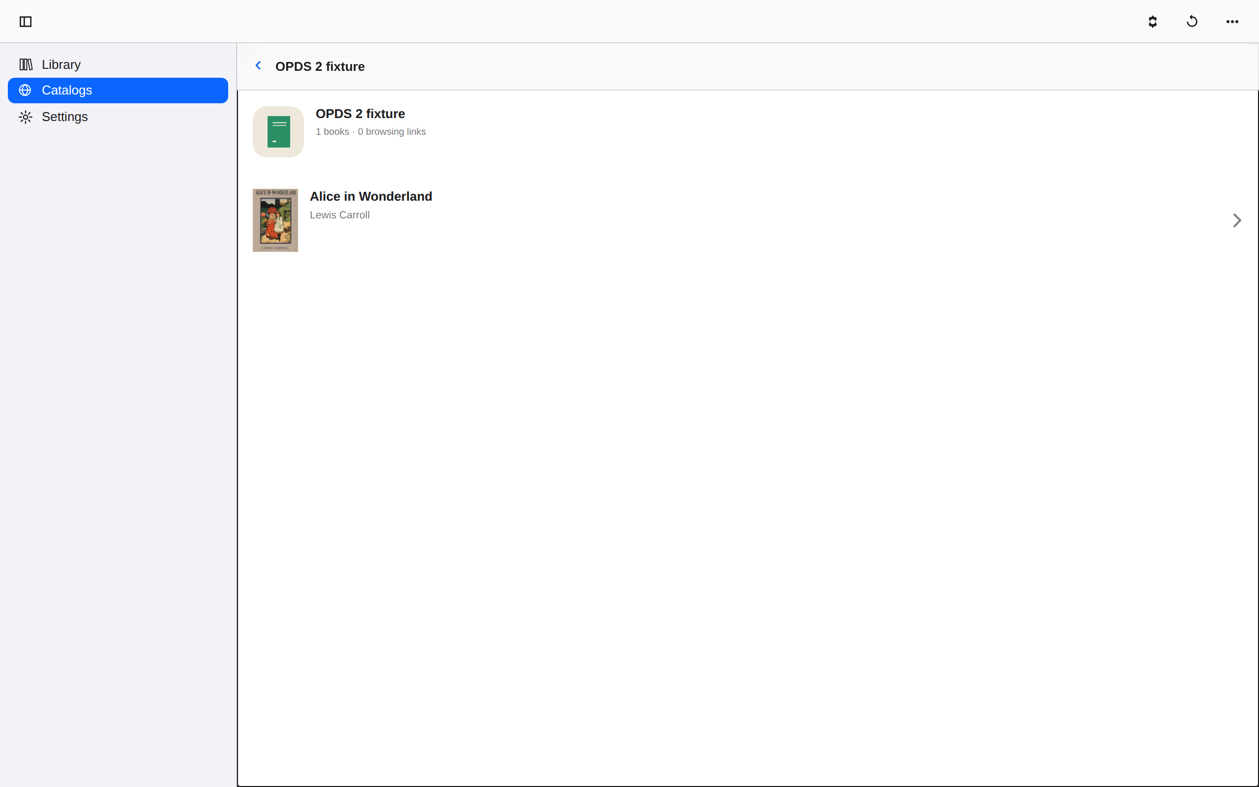 Opds2, Web Web DOM