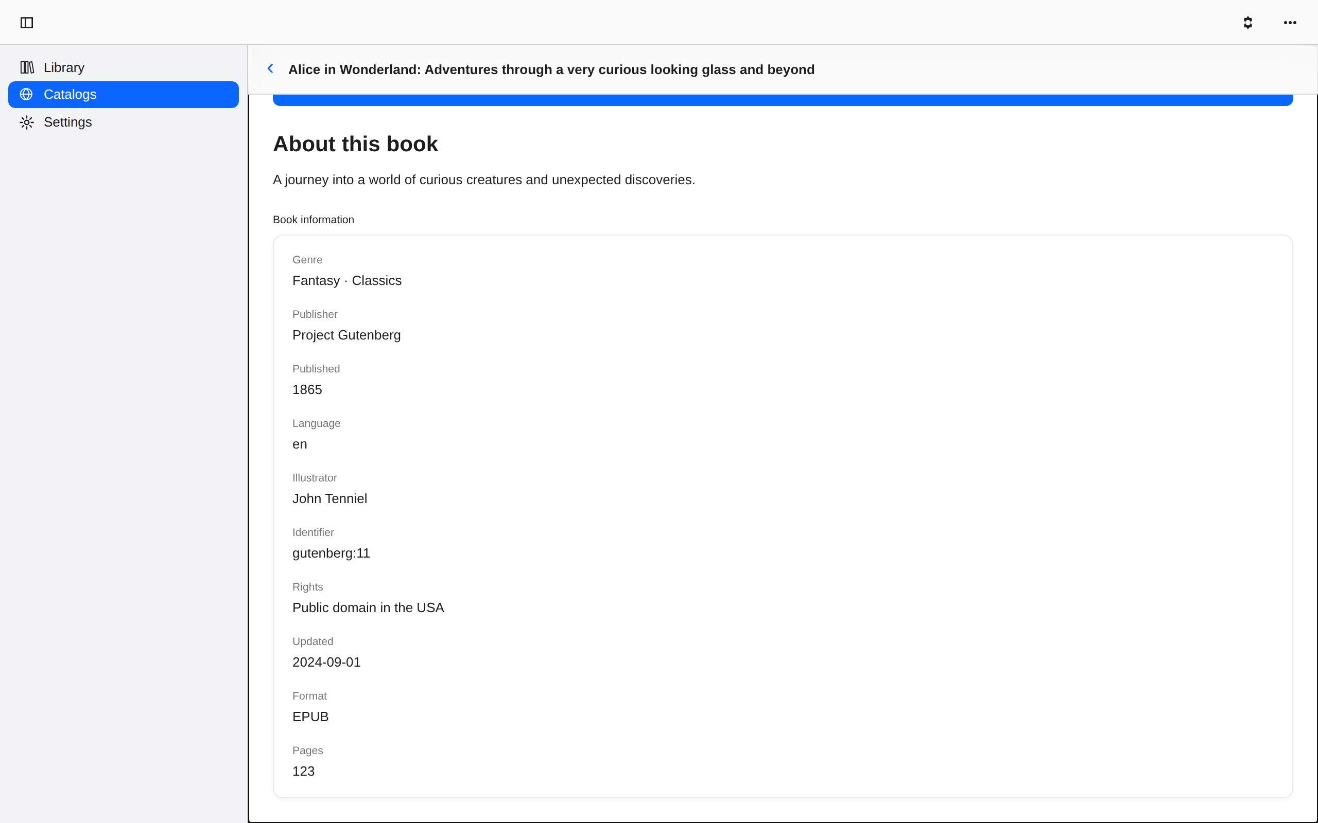 Remote Book Metadata, Web Web DOM
