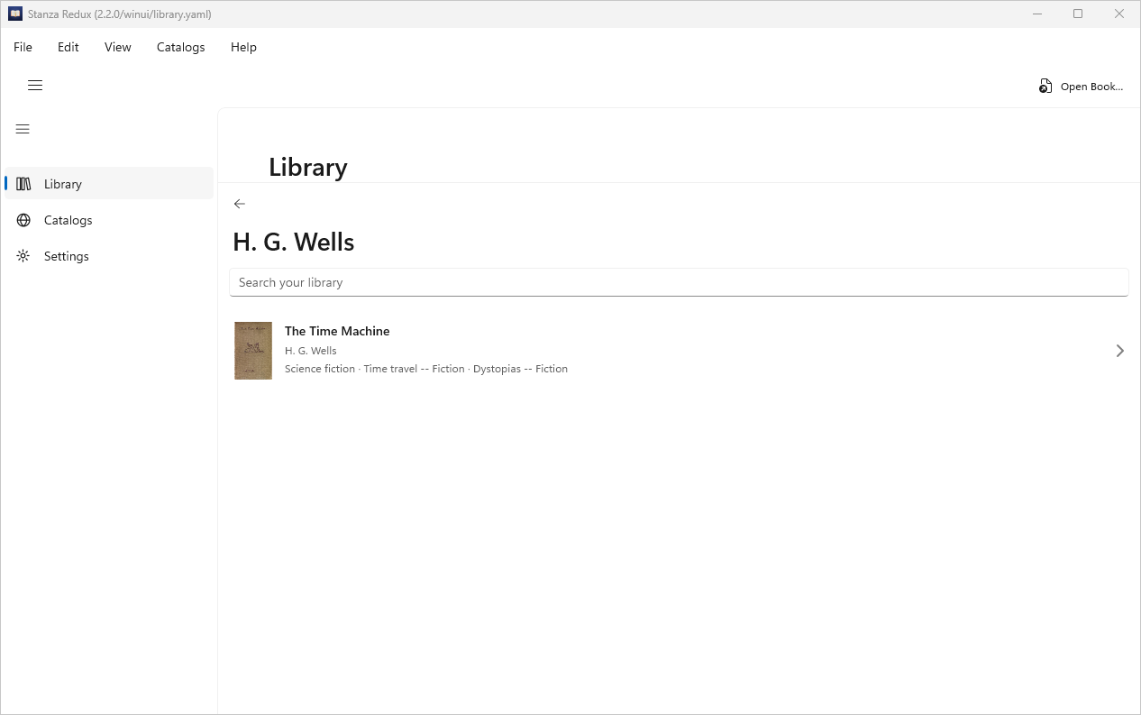 Library Author Books, Windows WinUI 3