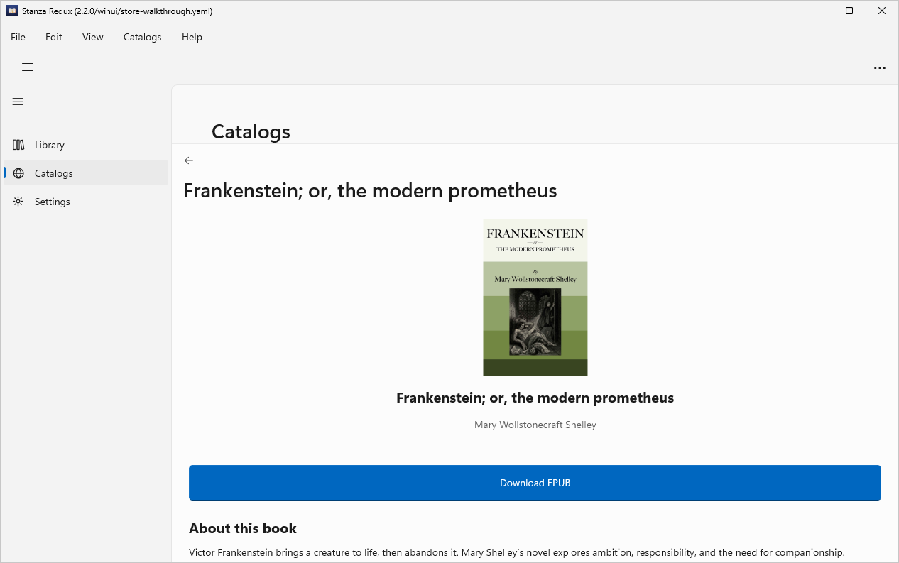 Book details, Windows WinUI 3